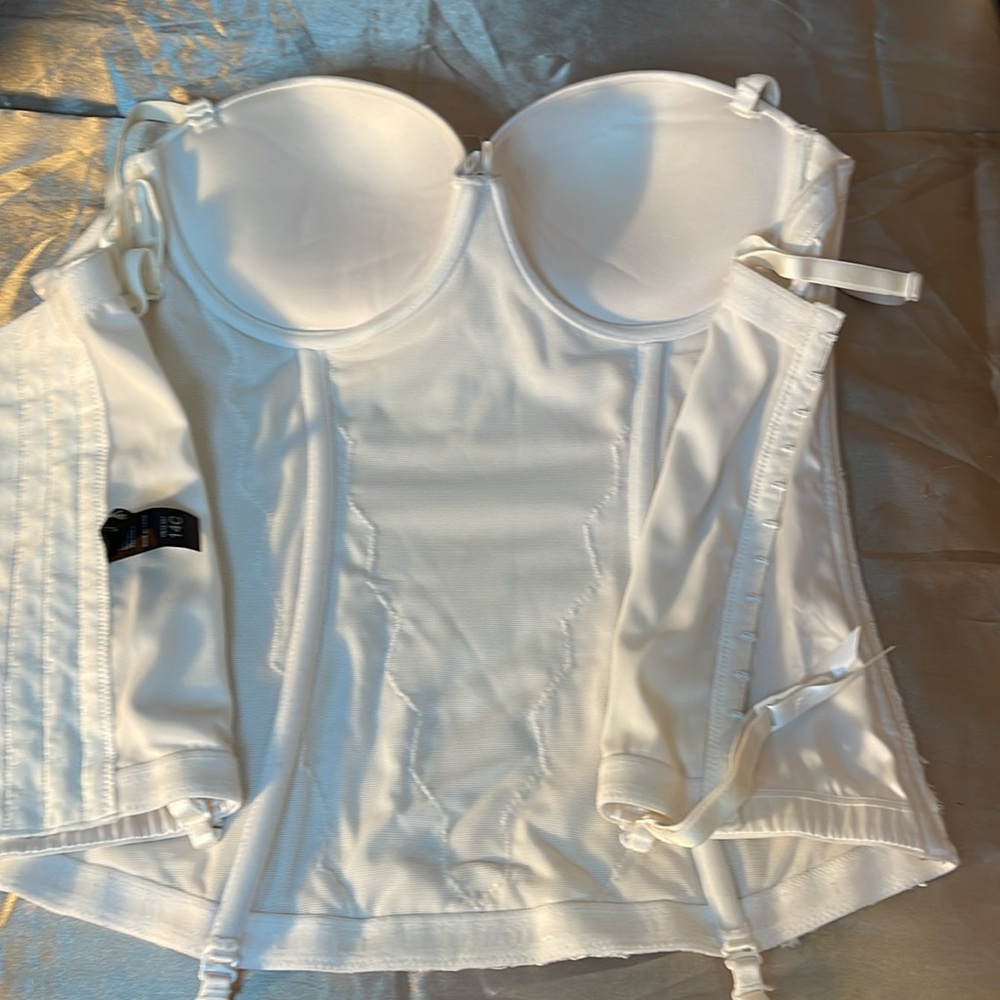 Honey Birdette Bridgette White Bustier - Picture 7 of 7